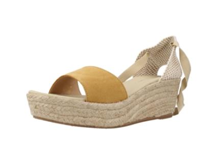 Sapatos de Mulher CLARA DURAN Tecido Amarelo (40)