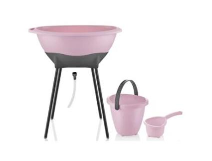 Set Banheira Babyjem Elegante PLASTIMYR
