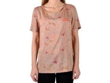 T-Shirt de Mulher GOOD LOOK 100% Raio Castanho (M)