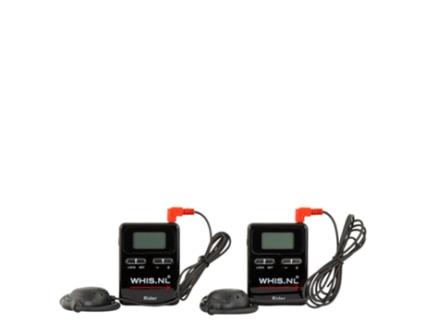 Mala com 1 Emissor e 2 Receptores WHIS Original Duo