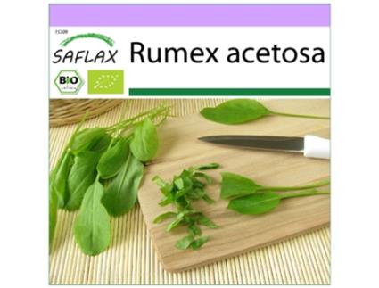 SAFLAX Orgânico Azeda Rumex Acetosa 400 Sementes
