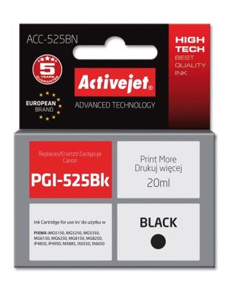 Tinteiro Compatível PGI-525Bk Canon (Preto) - 