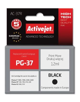 Tinteiro Compatível PG-37 Canon (Preto) - 