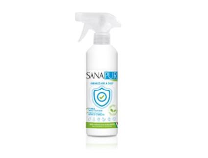 Sanapur Eco Desinfetante para mãos 500 ml Frasco dispensador de líquido S2LIFE
