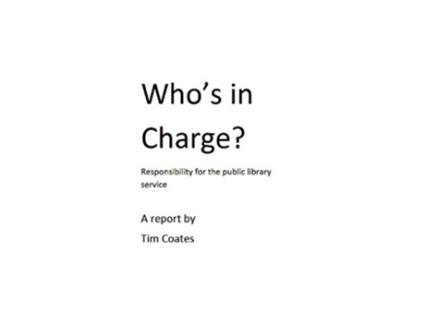 Livro Whos in Charge Responsibility for the Public Library Service de Joanot Martorell (Inglês)