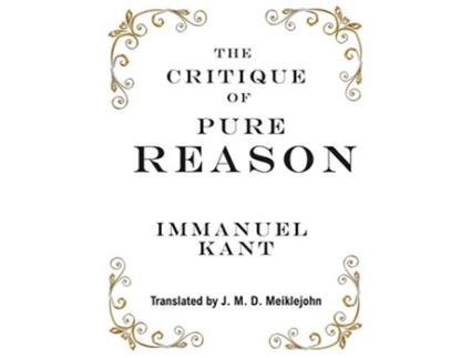 Livro The Critique of Pure Reason de Immanuel Kant (Inglês)