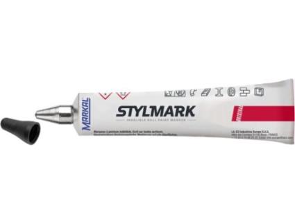 Tubo de Tinta Stylmark 3 Mm Preto MARKAL