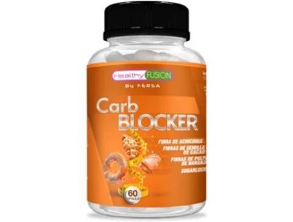 HEALTHY FUSION Poderoso Bloqueador de Gordura e Carboidratos Ação Adelgaçante Adequado para Todas As Dietas 60U