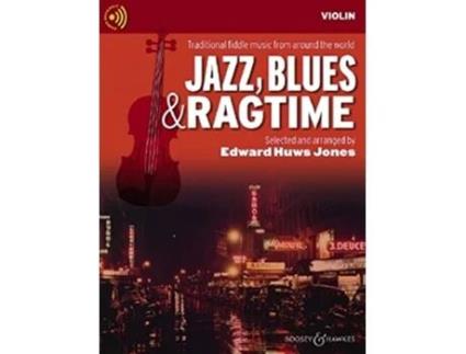 Livro Jazz, Blues Ragtime de Huws Jones e Edward (Inglês)
