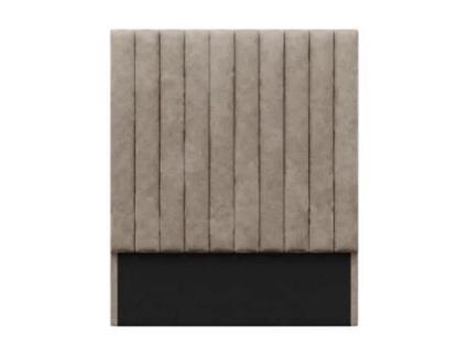 Cabeceira de cama SARAH VENTE-UNIQUE Taupe 90x190 cm, 90x200 cm