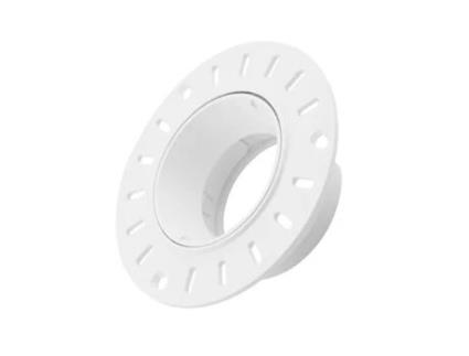 Aro Downlight Circular Inclinável Integração Gesso/Pladur para Lâmpada Led Gu10 / Gu5.3 Corte Ø70 Mm Suefix LEDKIA