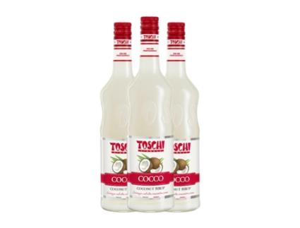 Schnapp TOSCHI Sirope Coco Sem Álcool (1 L - 3 Unidades)