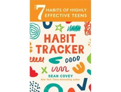 Livro 7 Habits of Highly Effective Teens Habit Tracker de Sean Covey (Inglês)