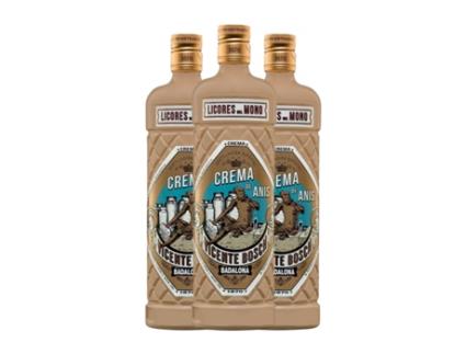 Licor Creme ANÍS DEL MONO (0.7 L - 3 Unidades)