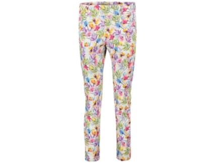 Calça Alberto Calça Lucy-Cr Summer Flowers Wr Colorido 34 Homem
