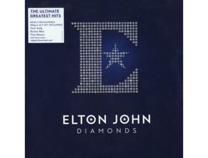 Vinil Elton John Diamonds (2Lp Vinil) 180 Gramas (Capa Dupla)