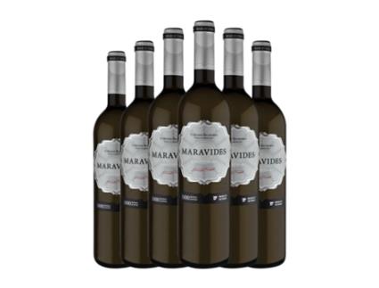 Vinho branco BALMORAL Maravides Chardonnay Vino de la Tierra de Castilla (0.75 L - 6 Unidades)