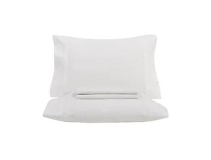 Conjunto Lençóis Percal 260X300Cm Branco Lyra