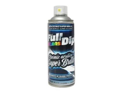 Tinta FULL DIP Verniz Acrílico Brilhante Spray 400 Ml