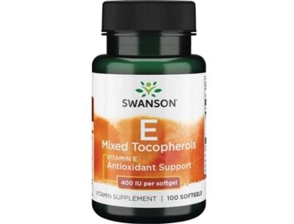 Vitamina e Tocoferóis Mistos 268 Mg 100 Cápsulas SWANSON