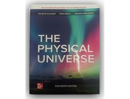 Livro Physical Universe ISE de Arthur Beiser e Emeritus Konrad B Krauskopf (Inglês)