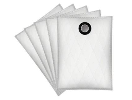 GISOWATT 83131B0I Pacote de 5 Sacos de Fibra 20 L Classe M
