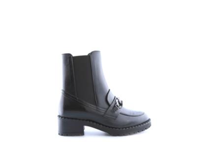 Botas PARODI SUNSHINE Militar 95LAGO Pele para Mulher (39 - Preto)