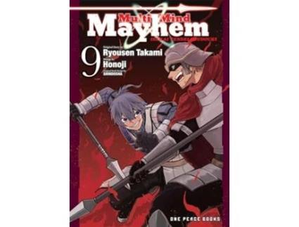 Livro Multimind Mayhem Volume 9 Isekai Tensei Soudouki de Ryousen Takami e Honoji (Inglês)