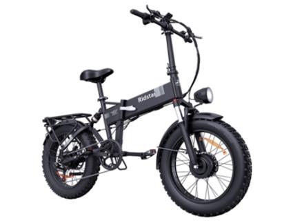 Bicicleta Elétrica RIDSTAR H20 Pro 1000Wx2 48V 23Ah 49Km/H 112Km Travão a Disco Hidráulico Amortecedor Dianteiro e Traseiro