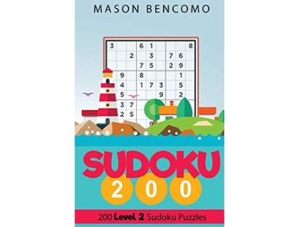 Livro Sudoku 200 de Mason Bencomo (Inglês)