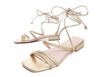 Sandálias de Mulher MONTEVITA Sandsum Dourado (36)