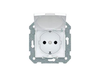 BJC Base de Tomada Bipolar Ip44 2Pt Tampa de Encaixe 23526-3