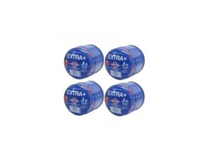 Bombonas de gás 190g 4 cartuchos recambio hornillo portátil gás camping para cocinar EXTRASTAR