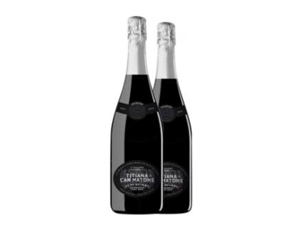 Vinho branco CAN MATONS Titiana Chardonnay Brut Nature Alella Reserva (0.75 L - 2 Unidades)