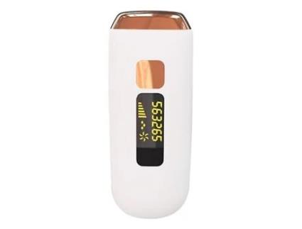 Depilador de Remoção de Pelos Permanente Sem Dor Ipl 500.000 Flashes Adequado para Rosto Axilas Braços Costas Biquíniouro AUJEZON