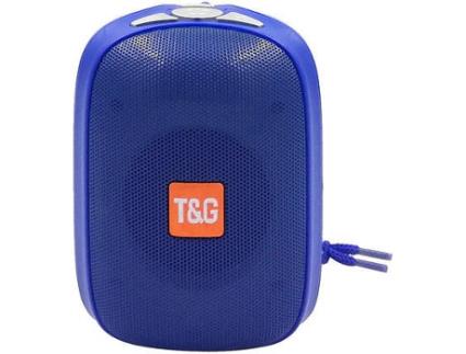 Coluna Bluetooth RITTEREC TG609 (Azul - 5 W - Alcance: até 10 m)