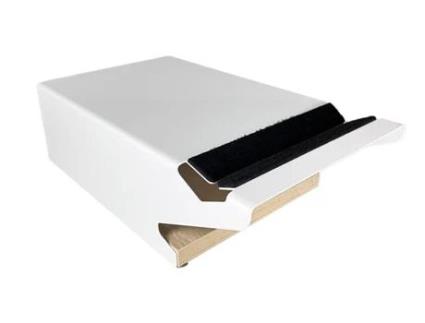 Suporte Flat BAZIS para Bicicleta e Acessórios Branco Bari