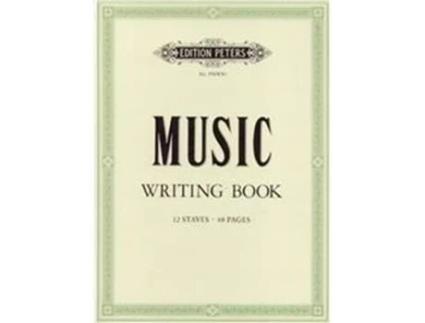 Livro PETERS MUSIC WRITING BOOK PORTRAIT de Edition Peters (Inglês)