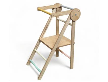 Torre de Aprendizagem Dobrável LITTLE PEA Arco-Iris