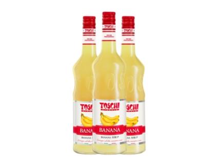 Schnapp TOSCHI Sirope Plátano Sem Álcool (1 L - 3 Unidades)