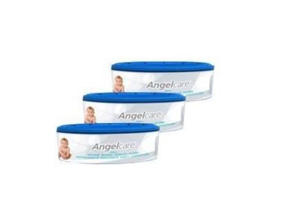 Recargas de Lixeira ANGEL CARE para Lixeiras de Fraldas Branca Bebê Mista