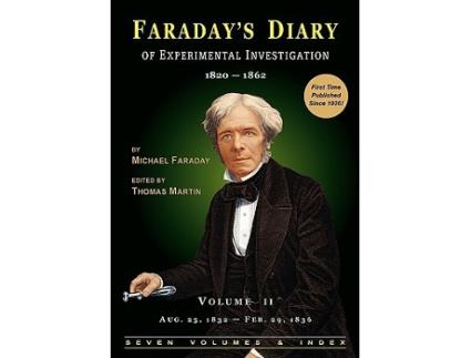 Livro Faradays Diary of Experimental Investigation 2nd edition Vol 2 de Michael Faraday (Inglês)