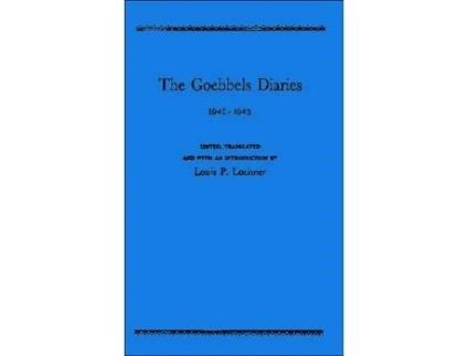 Livro The Goebbels Diaries 19421943 de Louis P Lochner (Inglês)