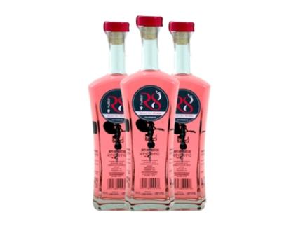 Gin R8 PREMIUM GIN R8 Premium Gin. Fresa (0.7 L - 3 Unidades)