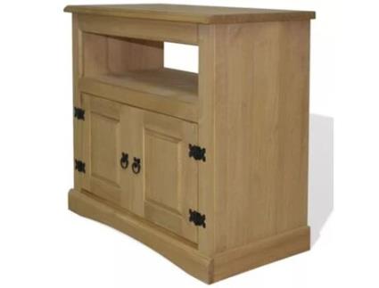 Móvel para TV Buffet com Espaço de Armazenamento em Madeira 80X43X78 cm 2502212 MOBIKASA