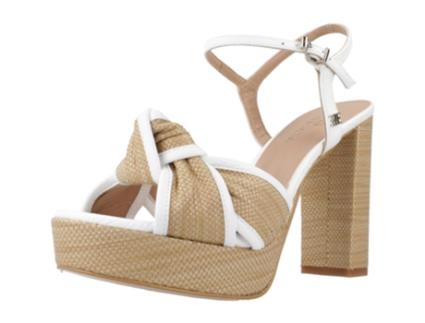 Sapatos de Mulher EZZIO Tecido Branco (37)
