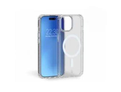 Capa para iPhone 15 Plus FORCE CASE Plástico Transparente .