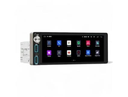 Auto Rádio 1 Din AUTO CROSS Ac-5 com Carplay e Android Auto