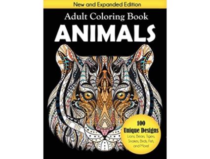 Livro Animals Adult Coloring Book de Creative Coloring (Inglês)
