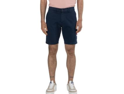Calções EL PULPO Patch Cargo Algodão Homem (40 - Azul)